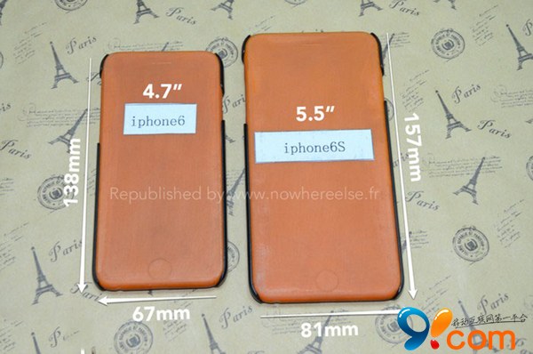 5.5寸iPhone 6保护壳曝光 没有太大区别